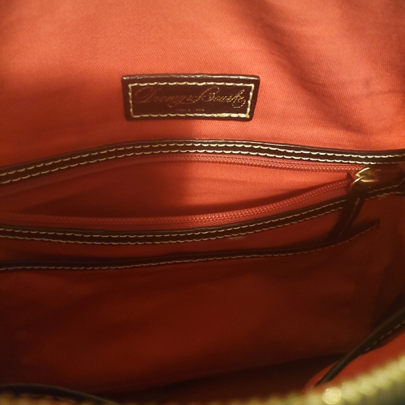 Dooney & Bourke Pebble Grain Domed Leather Satchel